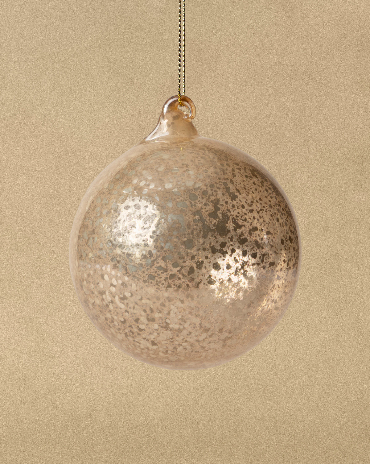 3" Galvanized Glass Bauble | McGee & Co. (US)