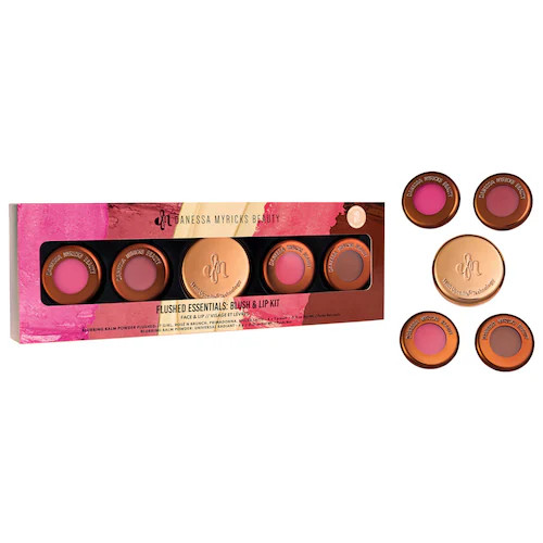 Mini Yummy Skin Flushed Essentials: Face & Lip Makeup Gift Set | Sephora (CA)