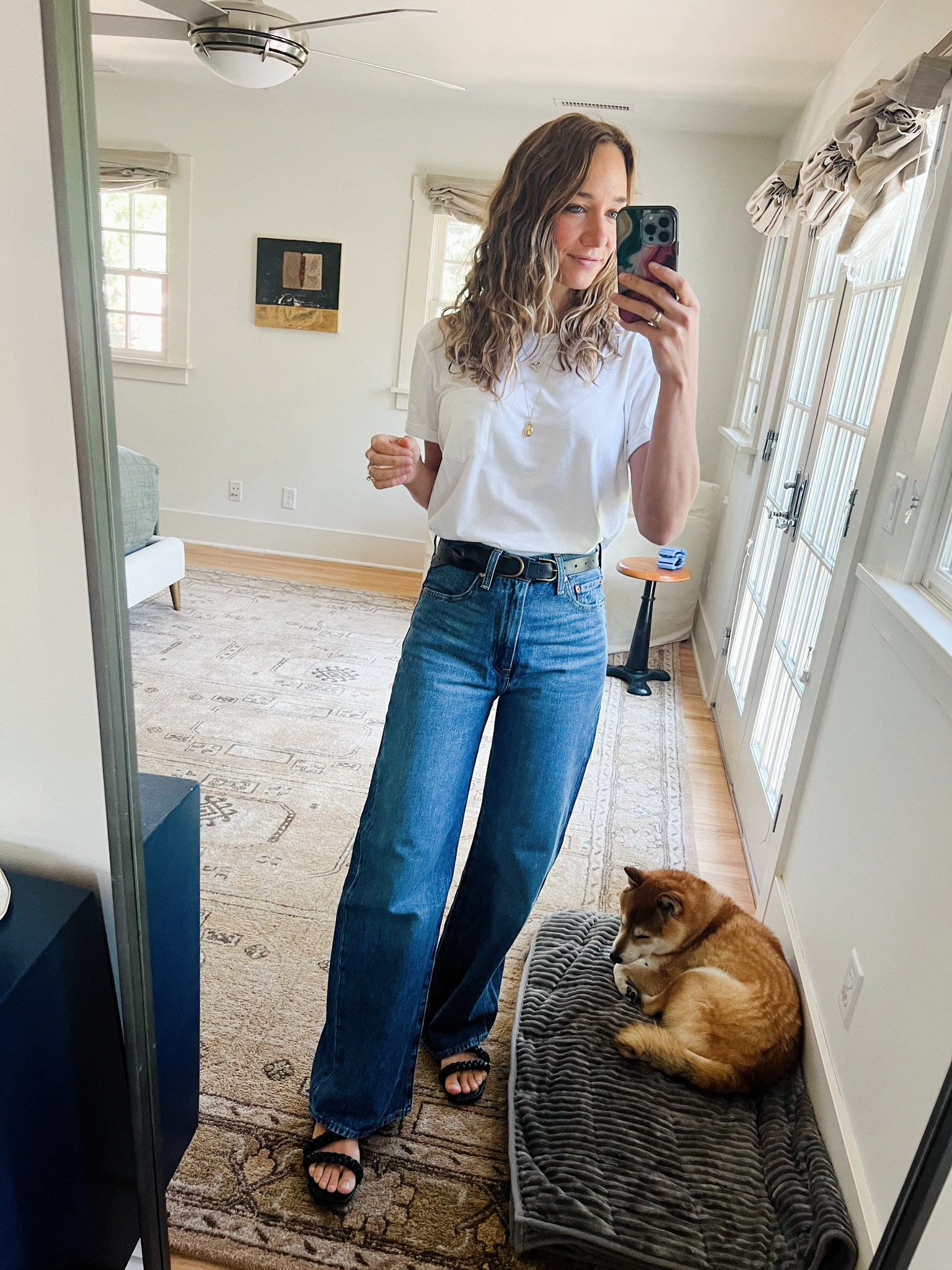 Some really good basics. Everything runs TTS! IM in between sizes for jeans and went with the bigger one as these don’t stretch! 

#LTKSeasonal #LTKFindsUnder100 #LTKShoeCrush