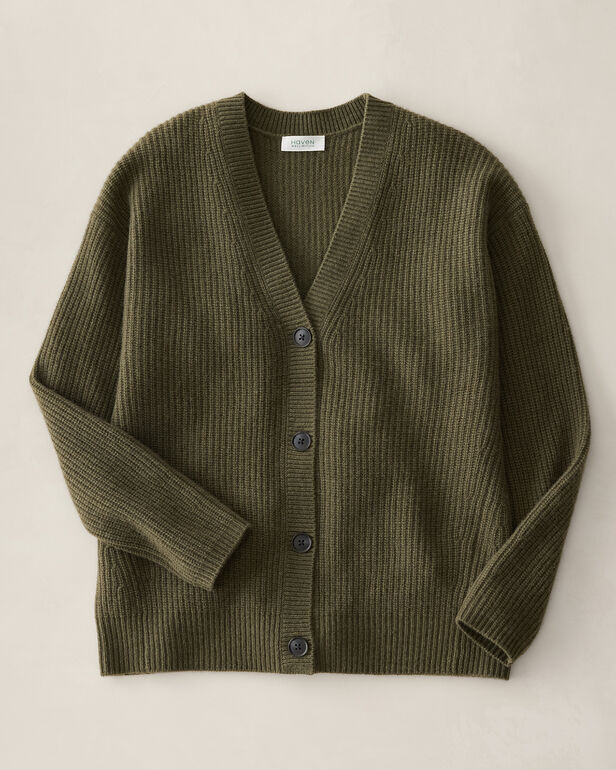 Cashmere Shaker Stitch Cardigan | Haven Well Within