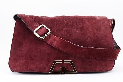 Vintage Gucci Suede Leather Shoulder Bag Bordeaux 🌸Rank A🌸 Auth Japan #H191  | eBay | eBay US