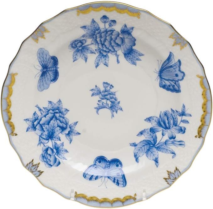Herend Fortuna Blue Porcelain Salad Plate | Amazon (US)