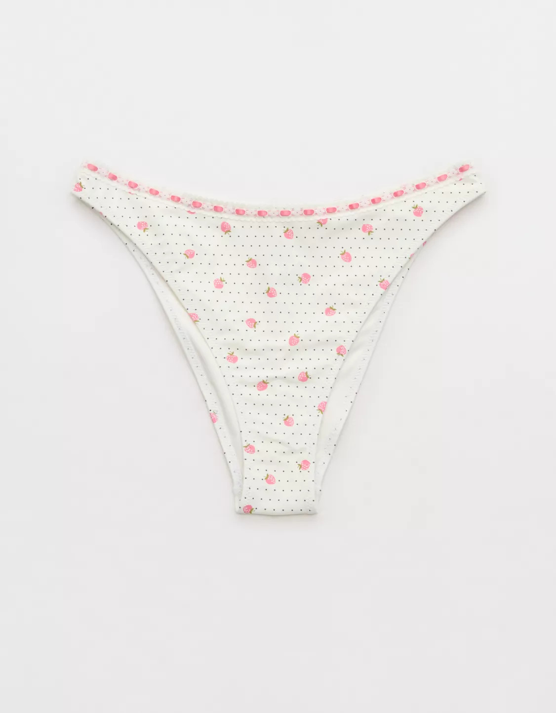 Aerie Mid Rise Cheeky Bikini Bottom | American Eagle Outfitters (US & CA)