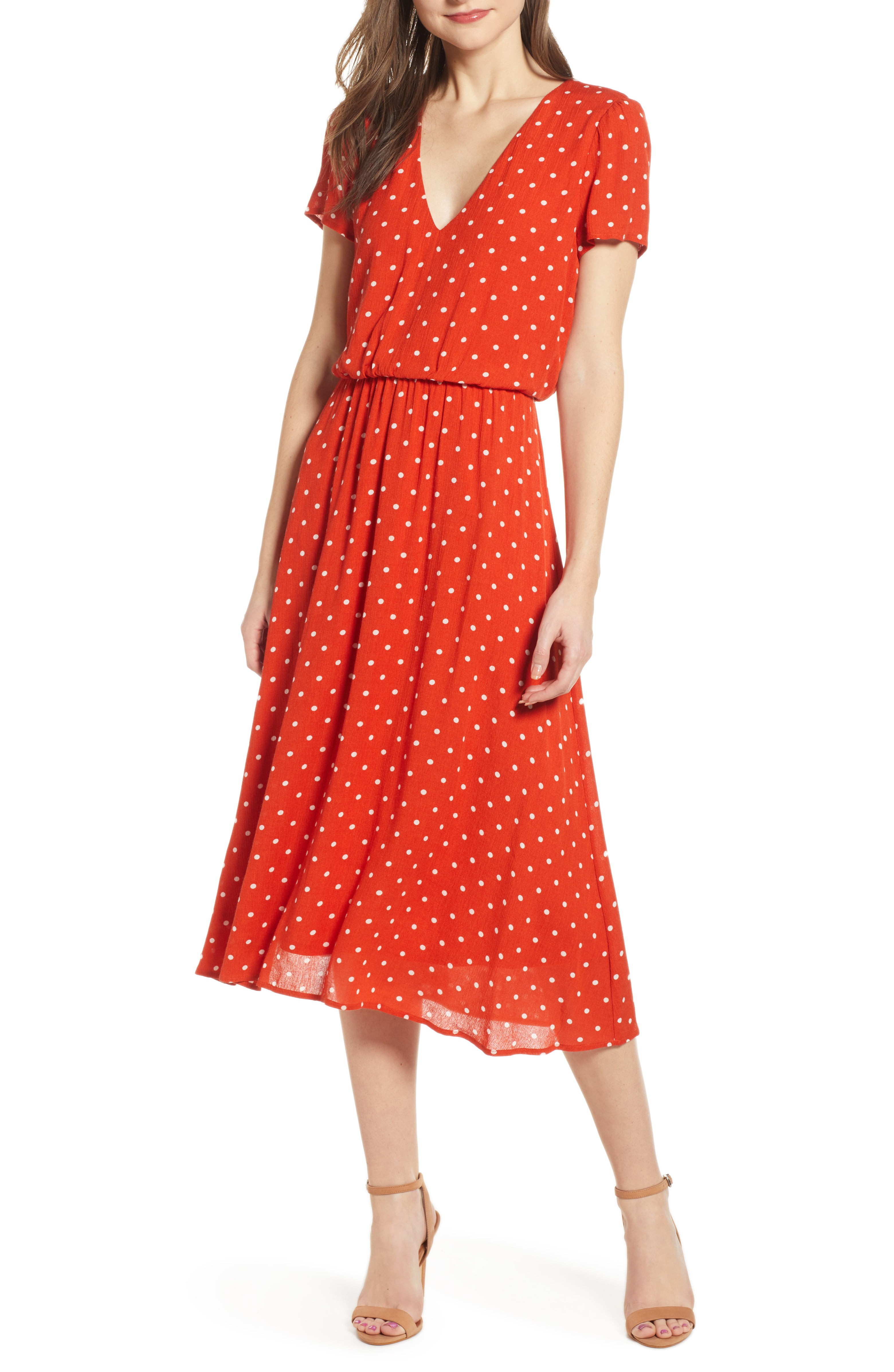 poky dot dress