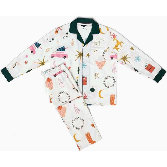 Katie Kime | Mod Holiday Men's Pajama Pants Set (Multicolor, Size X-Large) | Maisonette | Maisonette