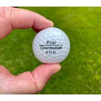 Groomsman Gift, Golf Balls For Groomsmen, Personalized Usher, Best Man, Father Of The Bride, Wedding Party | Etsy (US)
