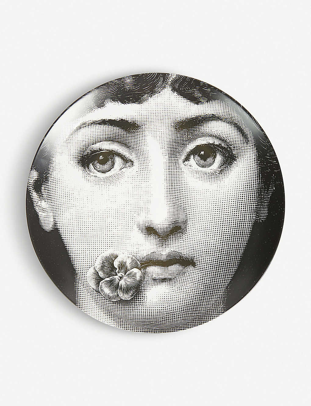 Tema e Variazioni no.37 porcelain wall plate 26cm | Selfridges