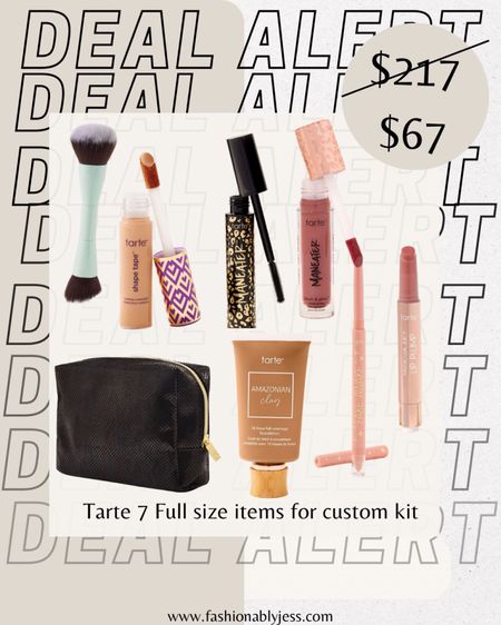 Can’t believe this 7 piece Tarte kit is now on sale! 

#LTKsalealert #LTKU #LTKbeauty