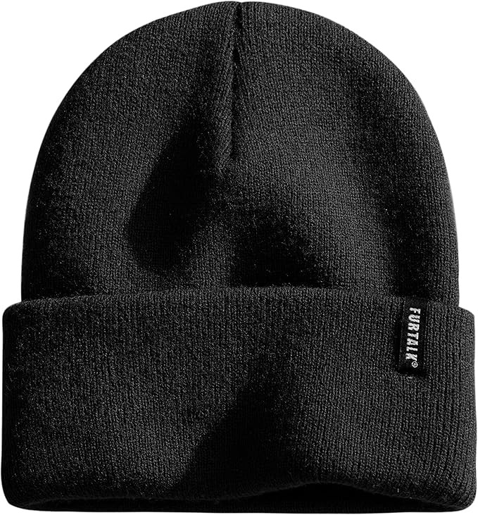FURTALK Beanie Hat for Men Women Winter Hats for Women Men Soft Warm Unisex Cuffed Beanie Knitted... | Amazon (US)