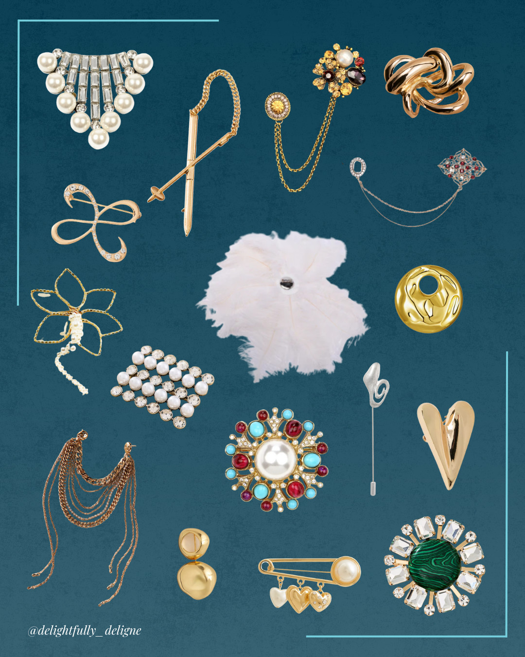 Brooches are a key 2026 fashion trend, adding sculptural detail to everyday and elevated looks. 

 #LTKootd #LTKSeasonal #LTKOver40