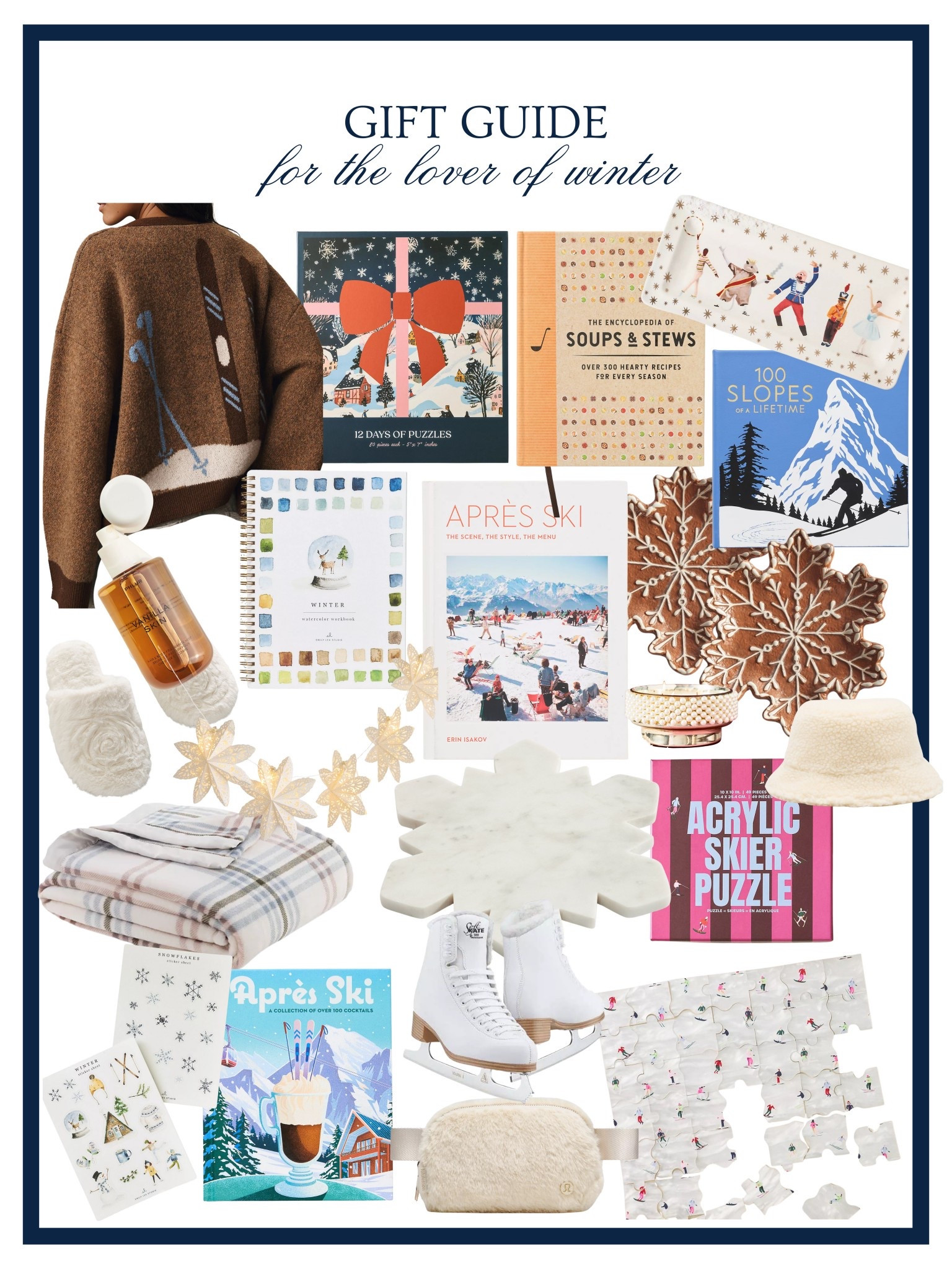 The 2025 Gift Guide for the gal who loves winter. ❄️🤍✨🦢🌲 