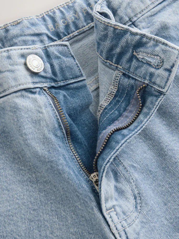 Light Blue EDIT Baggy Fit Jeans | Next EU