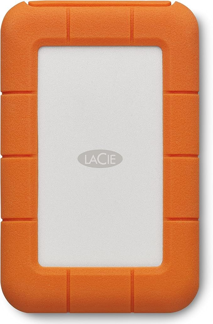 LaCie Rugged USB-C, 4TB, Portable External Hard Drive, Drop, Shock, Dust, Rain Resistant, for Mac... | Amazon (US)