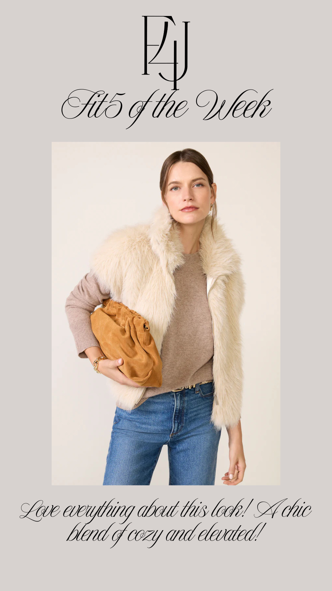 I am just loving everything about this look! A chic blend of cozy and elevated, and one that you will wear on repeat this season! Linking similar clutches!

Fit4Janine, Evereve, Fashion, Fall Fashion, Holiday Fashion, Vest, Cashemere, Clutches, Denim, Nordstrom Clutch, Anthropologie Clutch 

 #LTKSeasonal #LTKStyleTip #LTKItBag