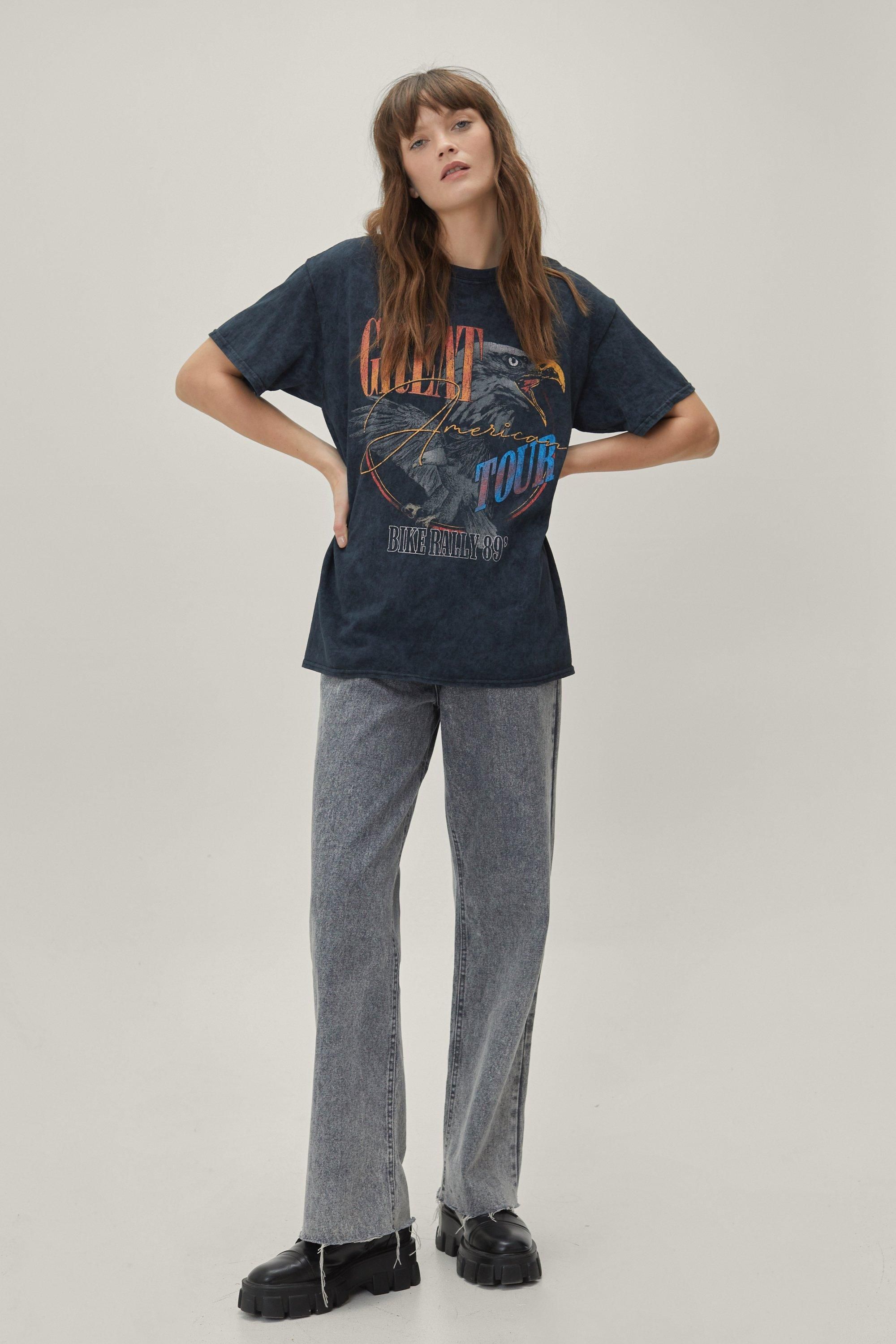 Great American Tour Eagle Graphic T-Shirt | Nasty Gal UK (+IE)