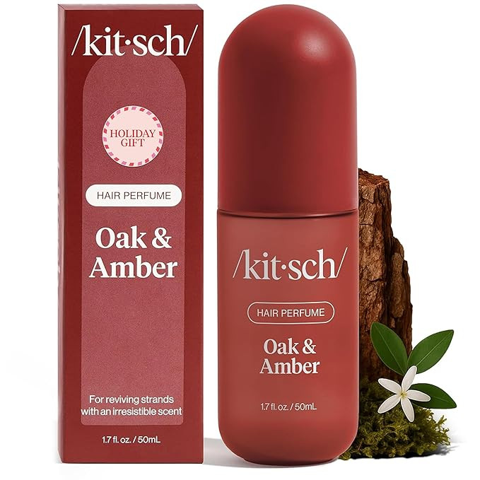 Kitsch Hair Perfume for Women - Oak & Amber | Clean, Deodorizing & Patented Odor-Eliminating Tech... | Amazon (US)