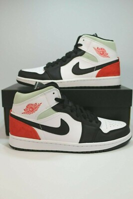 Nike Air Jordan 1 Mid SE Union Red Spruce Mint BQ6931-100 Men's & GS Sizes | eBay US