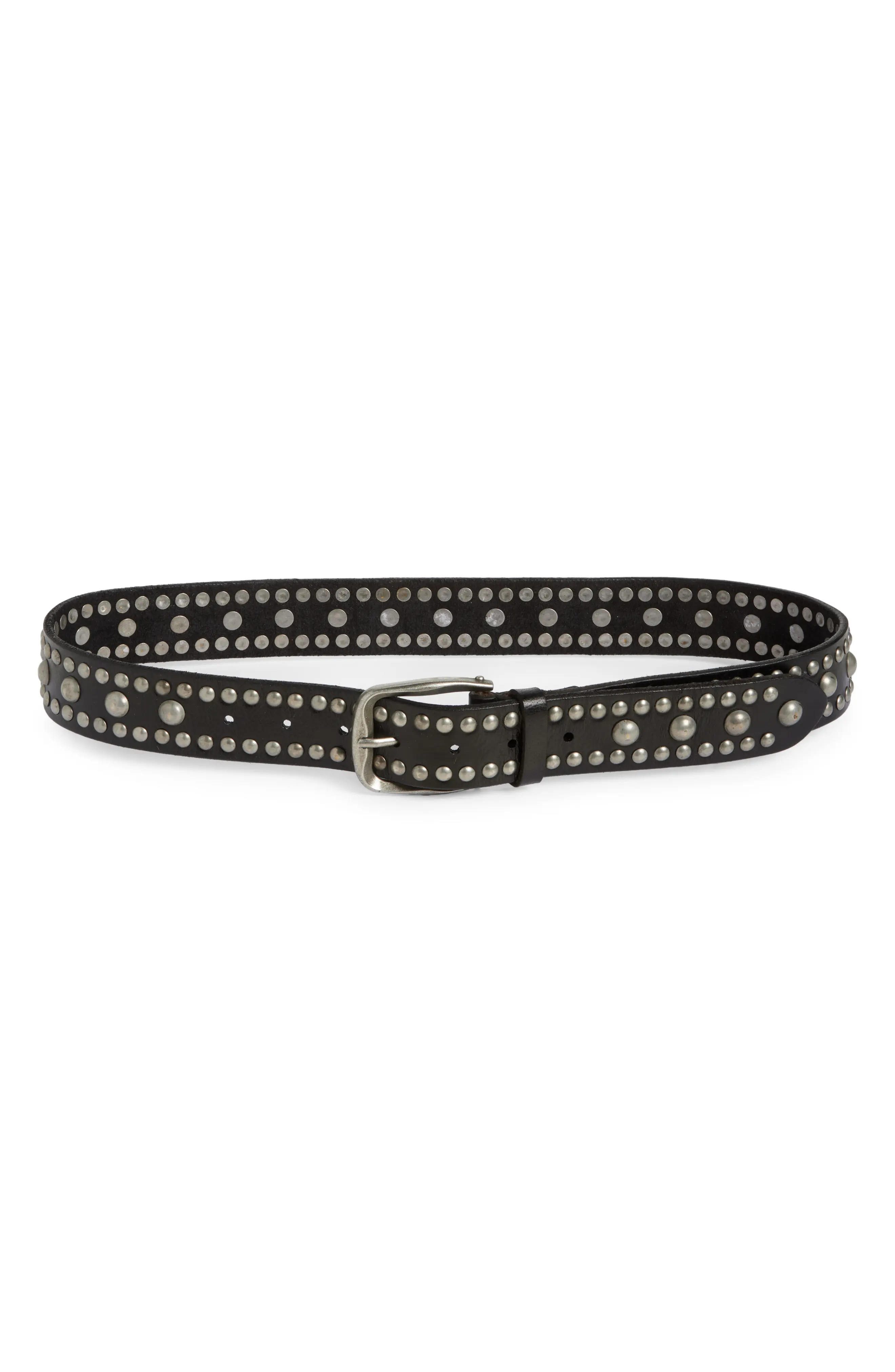 Free People We the Free Sola Studded Leather Belt (Women) | Nordstrom | Nordstrom