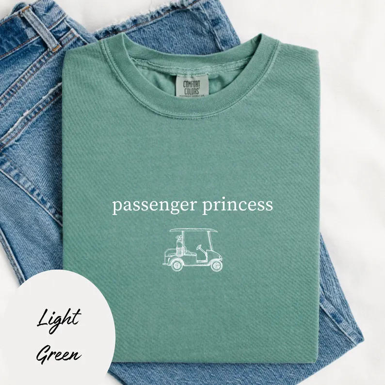Passenger Princess Golf Shirt, Golf Wife Shirt, Ladies Golf Shirt, Womens Golf Shirt | Etsy (US)