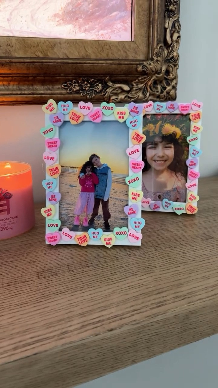 DIY Conversation Heart Picture Frame 

#LTKFindsUnder50 #LTKSeasonal #LTKHome