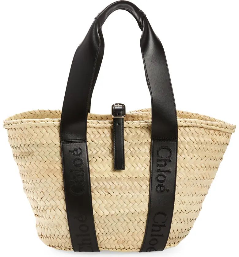 Sense Woven Palm Basket Tote | Nordstrom