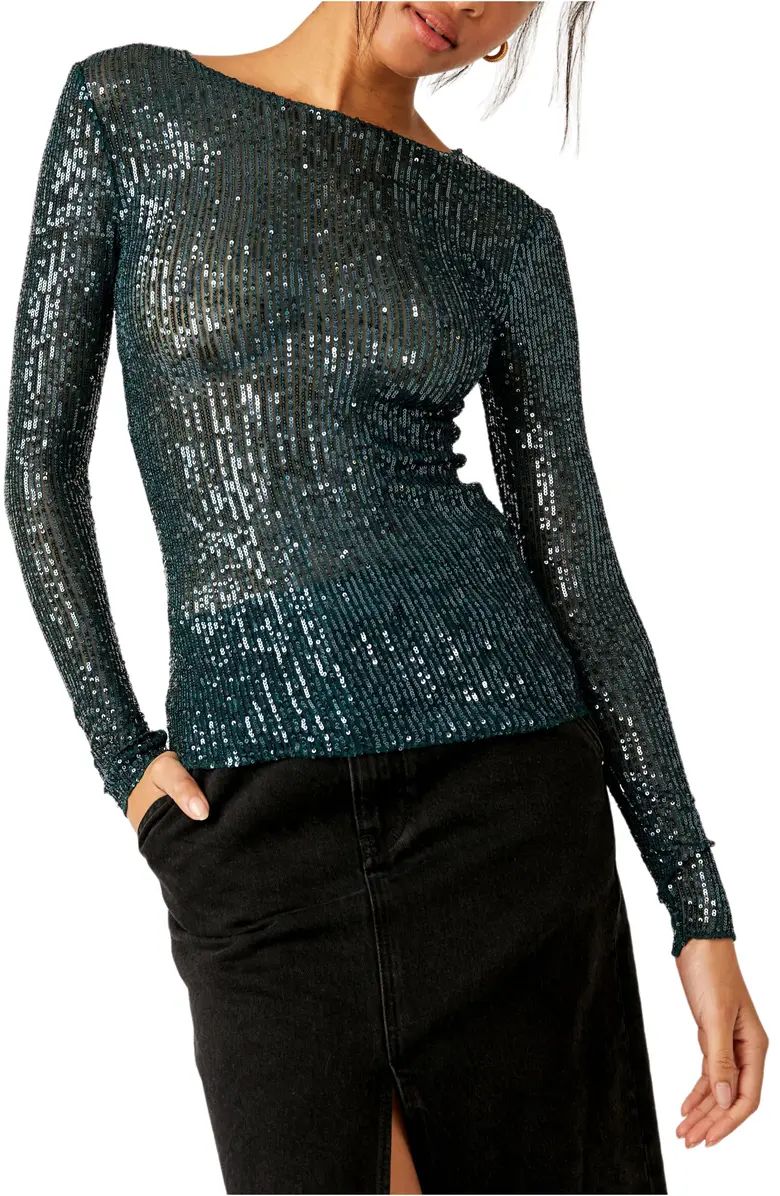 Gold Rush Sequin Top | Nordstrom