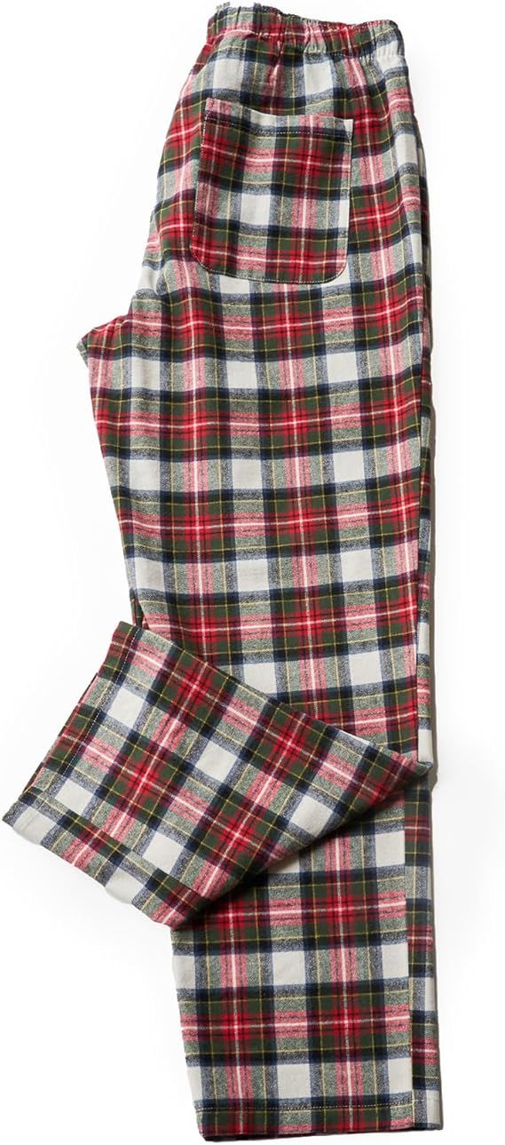 LAPASA Men's Pajama Pants 100% Cotton Flannel Plaid Lounge Soft Warm Sleepwear Pants PJ Bottoms D... | Amazon (US)