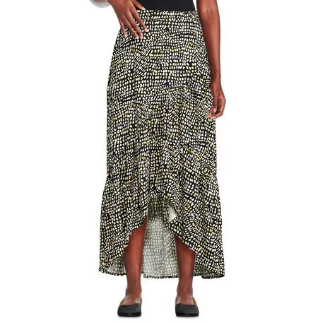 George Women's Faux Wrap Skirt | Walmart (CA)