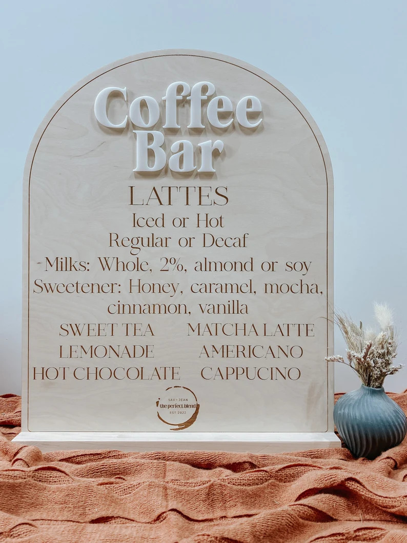 Bar Menu  Wedding Menu Sign  Menu Sign  Boho Wedding Sign  | Etsy | Etsy (US)