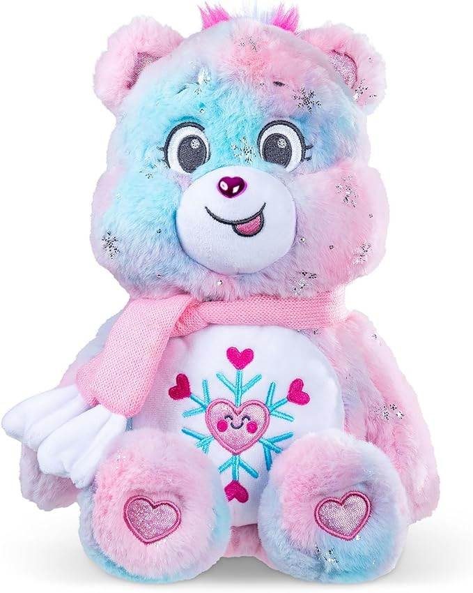 Care Bears - Collector Edition 14" Snowflake Sparkle Bear - Medium Size Plush - Soft, Huggable Pl... | Amazon (US)