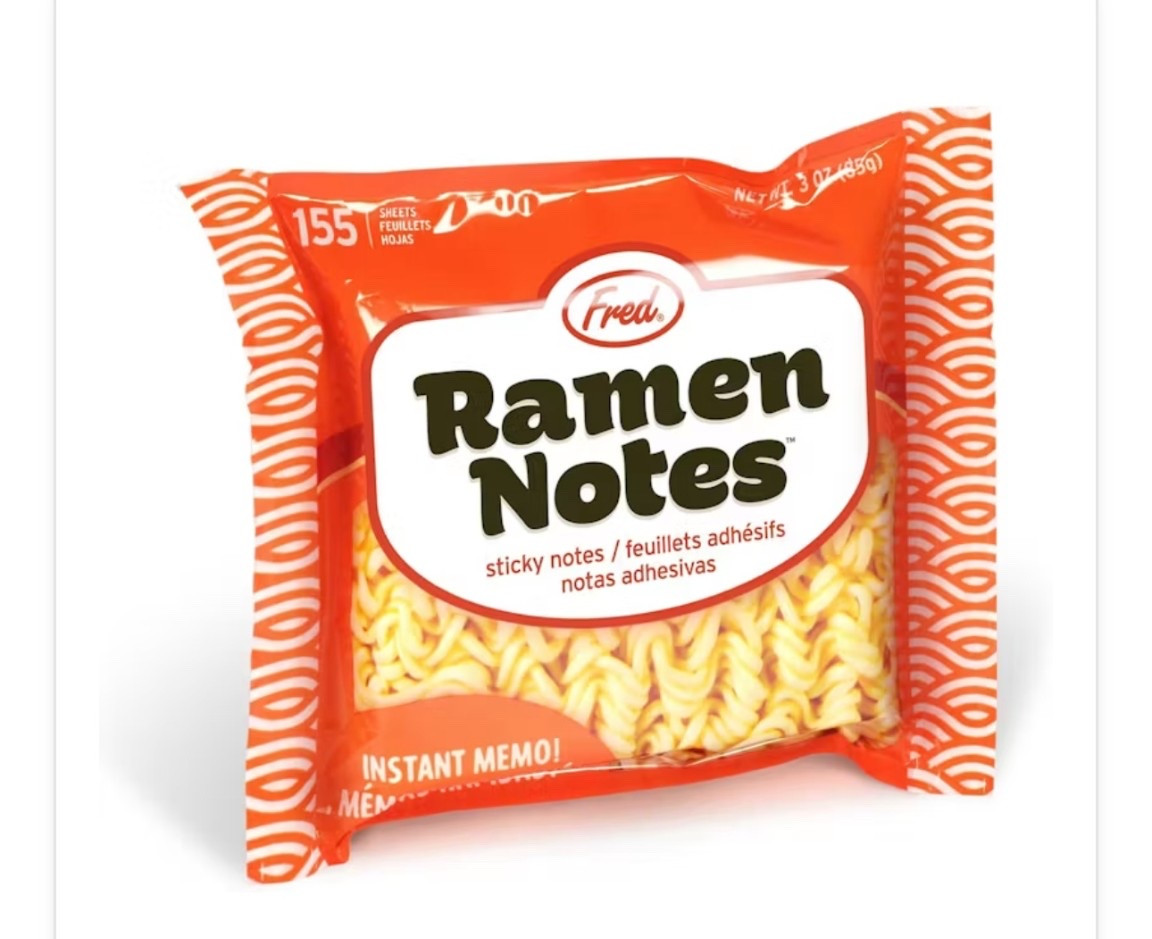 Ramen Lovers gift. Sticky note pad 📝 
Great Stocking stuffer 🧦 

#LTKHoliday #LTKHome #LTKGiftGuide