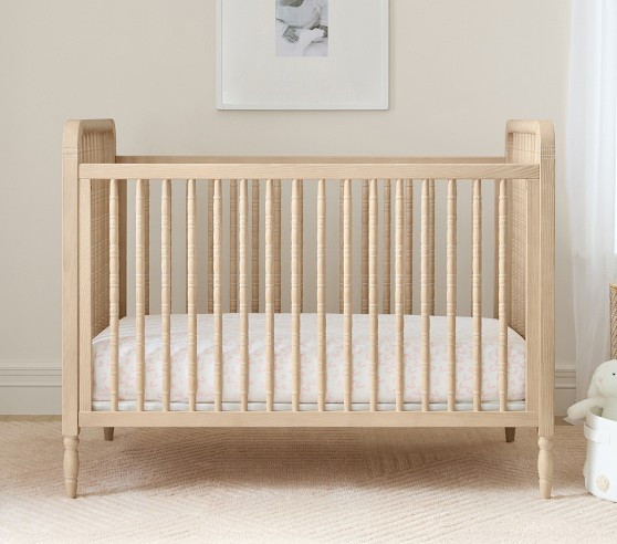 Elsie Sandstone Convertible Crib | Pottery Barn Kids