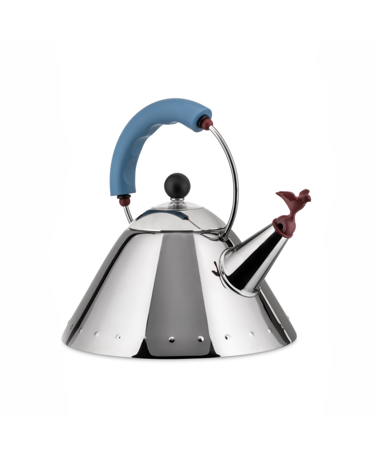 Alessi 2.1 Quart Tea Kettle by Michael Graves - Silver | Macy's