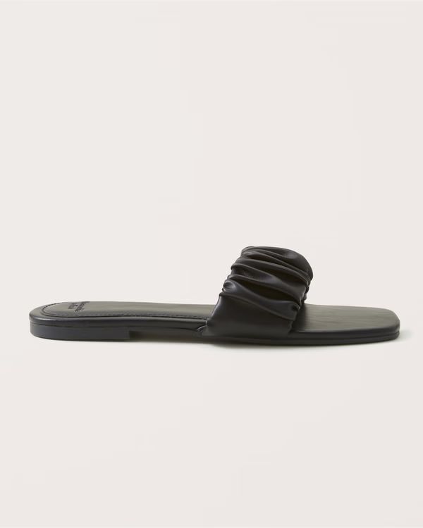 Ruched Sandals | Abercrombie & Fitch (US)