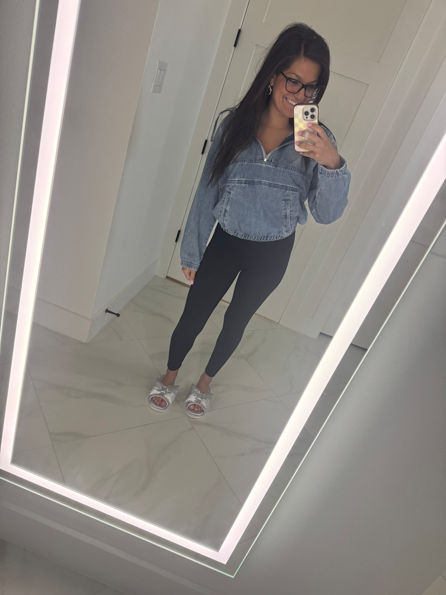 Amazon Prime Day finds you need in your life! 🤍 This half-zip demon hoodie is the perfect blend of cozy and cool, paired with buttery-soft leggings and my favorite bow house shoes for the cutest lounge look. Snag them while they’re on major Prime Day deals — don’t wait!

#AmazonFinds #PrimeDayDeals #LTKPrimeDay #LTKUnder50 #ComfyAndCute #AmazonFashion #CozyVibesOnly #HalfZipHoodie #BowSlippers #AmazonStyle #LeggingSeason #LTKStyle #LTKHome #MomStyle #DealAlert 

#LTKPetite