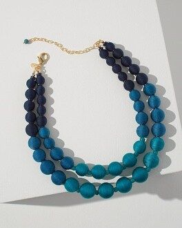Wrapped Beads Multi-Strand Necklace | Chico's