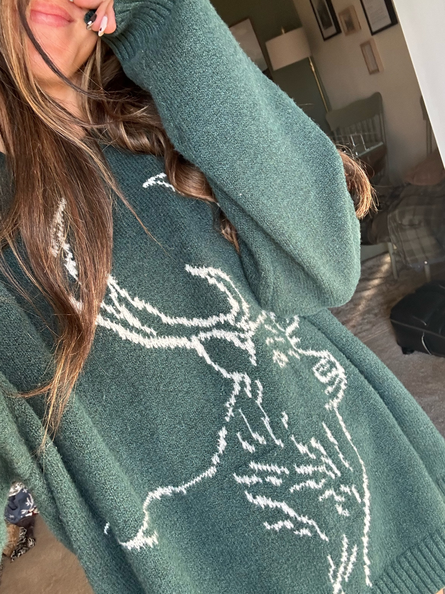 Holiday oversized sweater of my dreams 🦌🌲

#LTKHoliday #LTKSeasonal #LTKU