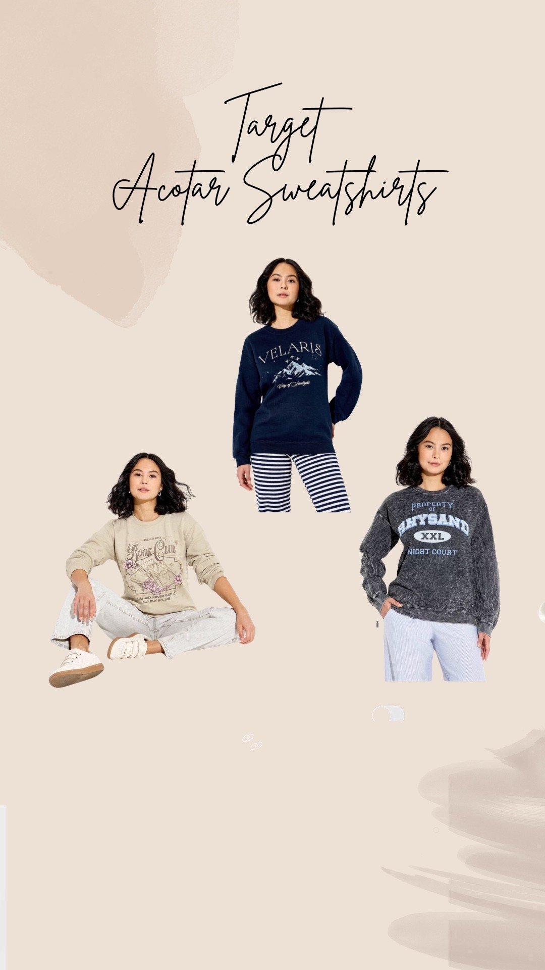 Acotar sweatshirts at Target!

#target
#targetstyle
#acotar