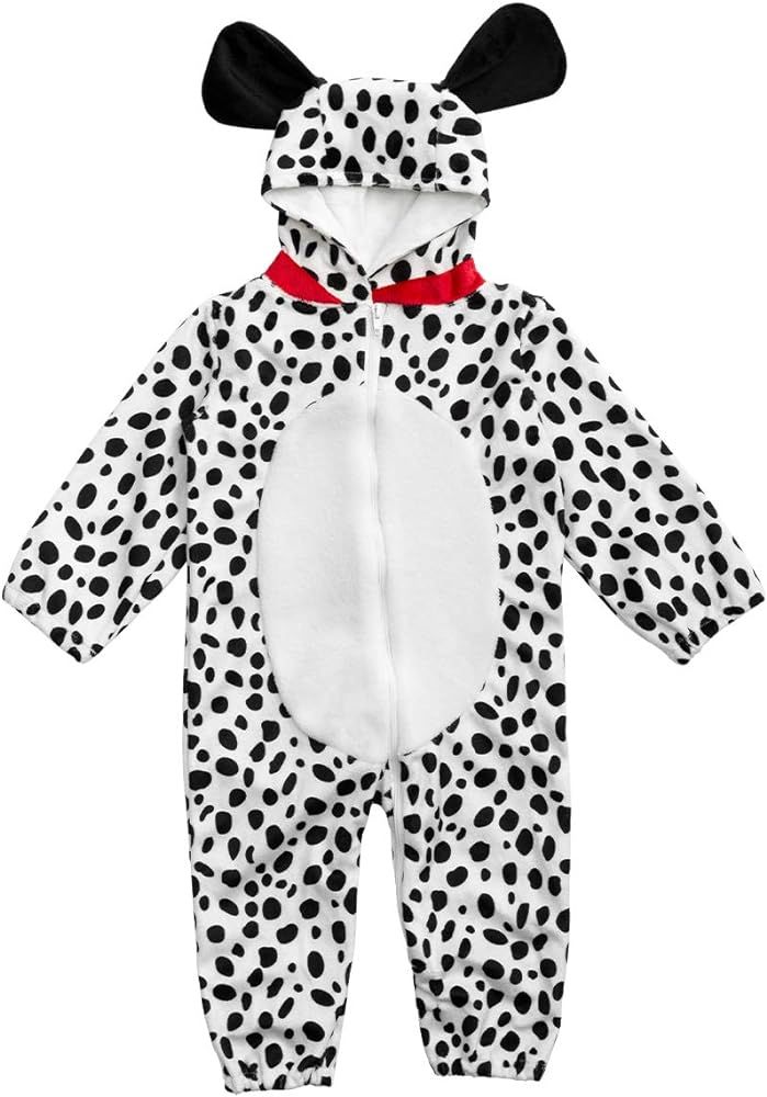 HollyHOME Baby Romper Dalmatian Puppy OneSize for Kids One Piece Dog Sleeping Wear Cosplay Costum... | Amazon (US)