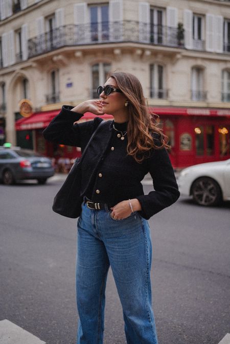 Spring outfit for Paris

Paris outfits | midsize fashion | tall girl | j crew | j crew cardigan | Abercrombie jeans | abercrombie high rise loose jeans | j crew lady jacket | j crew cardigan | black bodysuit | black sunglassess

#LTKSeasonal #LTKMostLoved #LTKmidsize