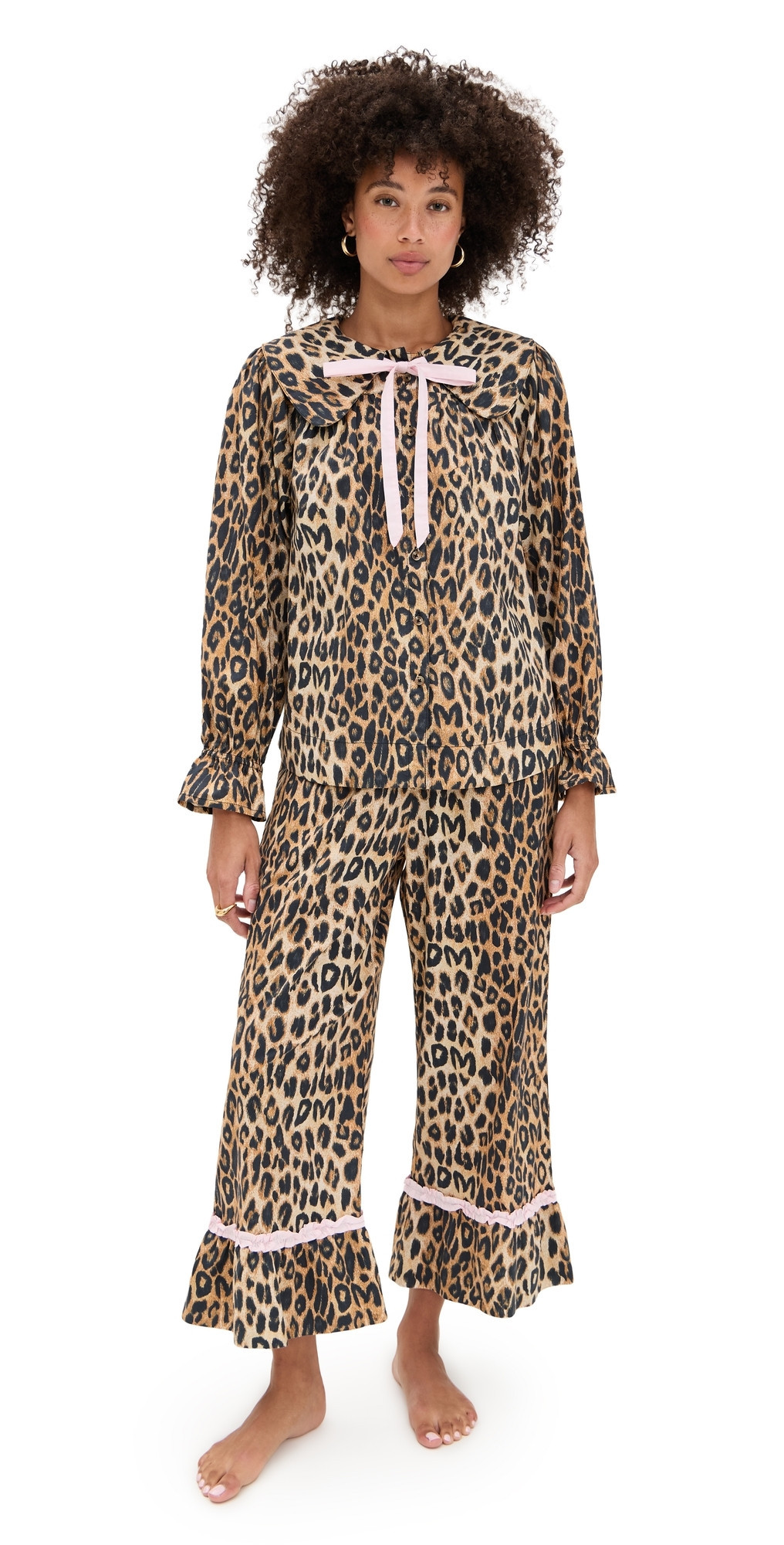 Damson Madder Felice PJ Set Leopard 16 | Shopbop