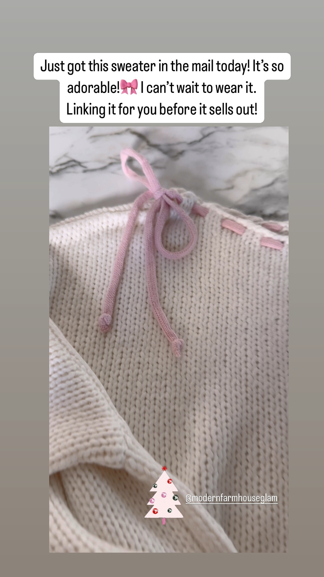 Adorable pink bow white sweater for Christmas holidays

Outfits hollister abercrombie 

#LTKStyleTip #LTKHoliday #LTKGiftGuide