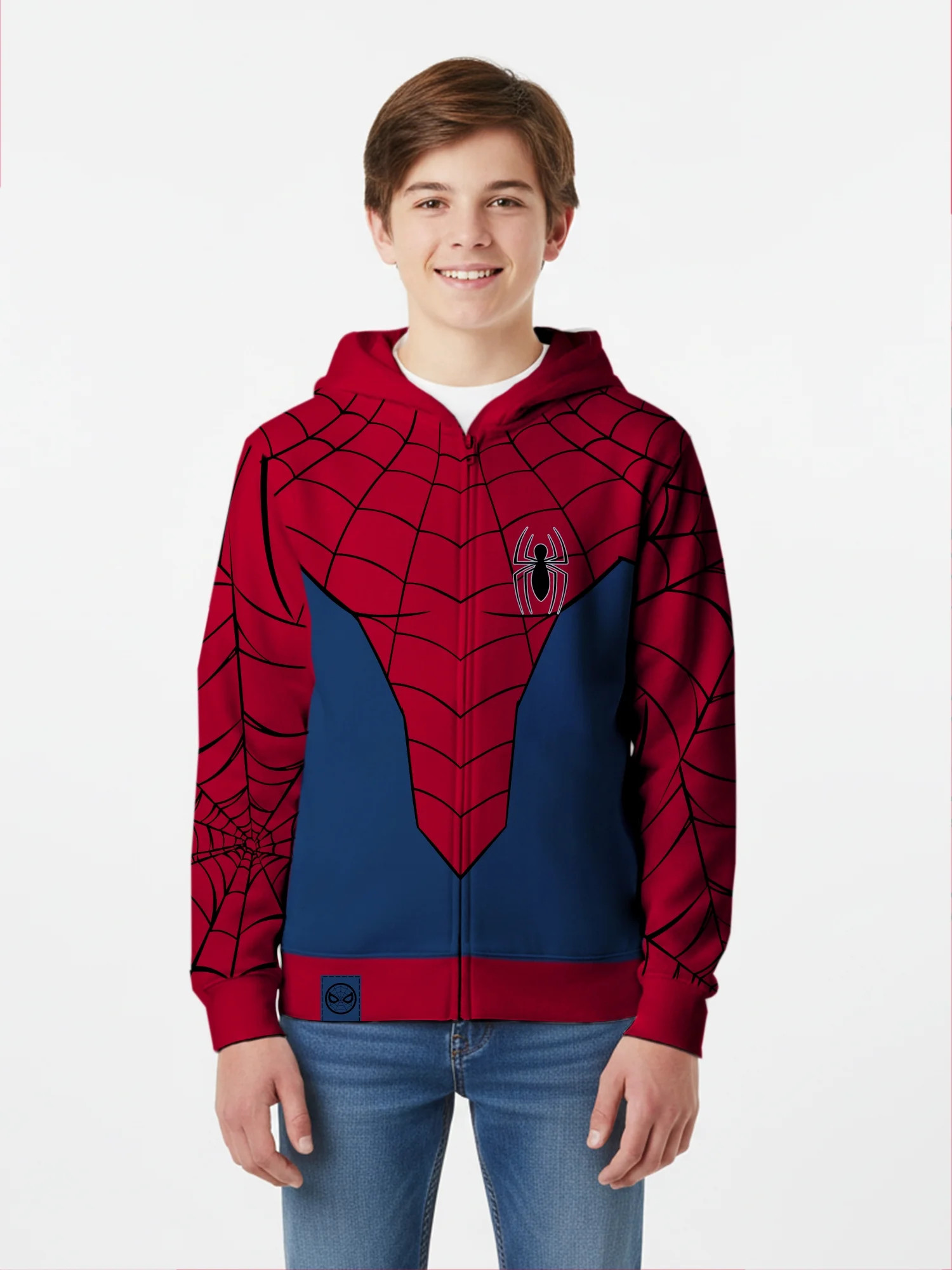 Boys, Licensed Cosplay Hoodie, Spiderman, Sizes XS-XXL | Walmart (US)