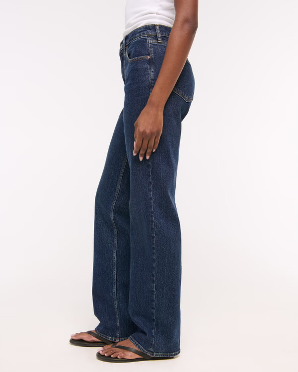 High Rise 90s Relaxed Jean | Abercrombie & Fitch (US)