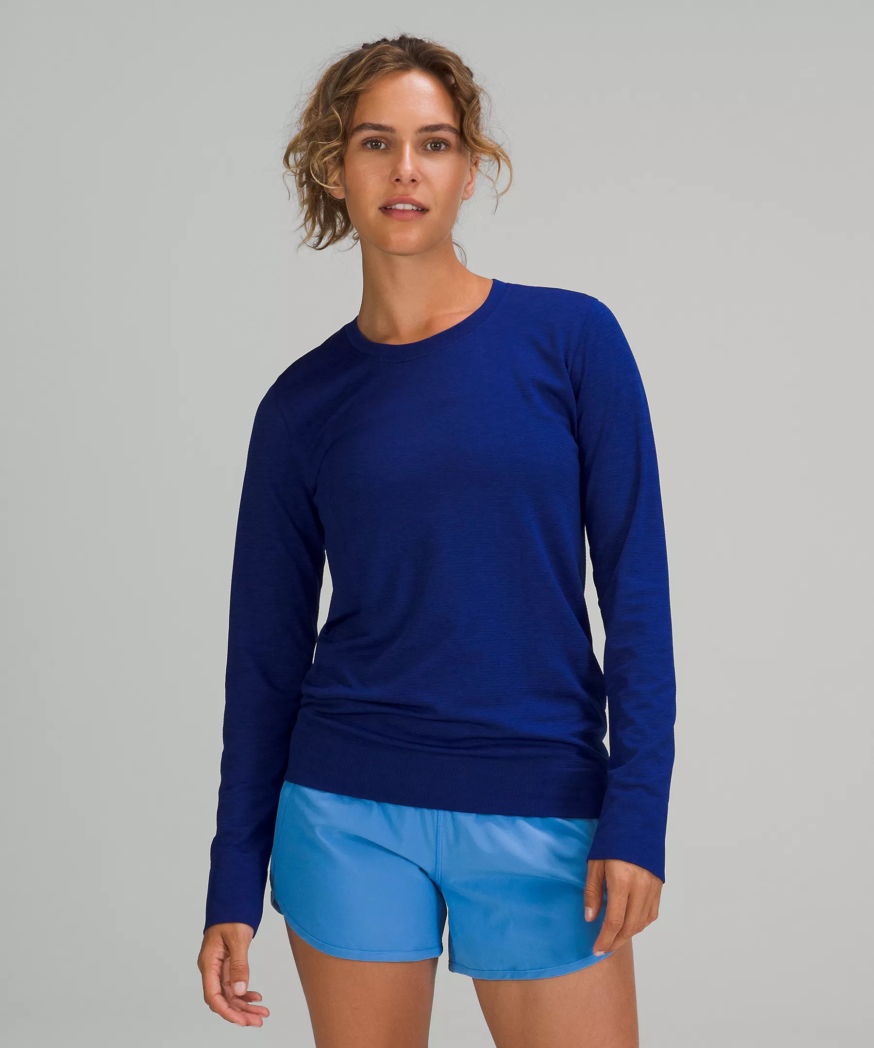 Swiftly Relaxed Long-Sleeve Shirt | Women's Long Sleeve Shirts | lululemon | Lululemon (US)