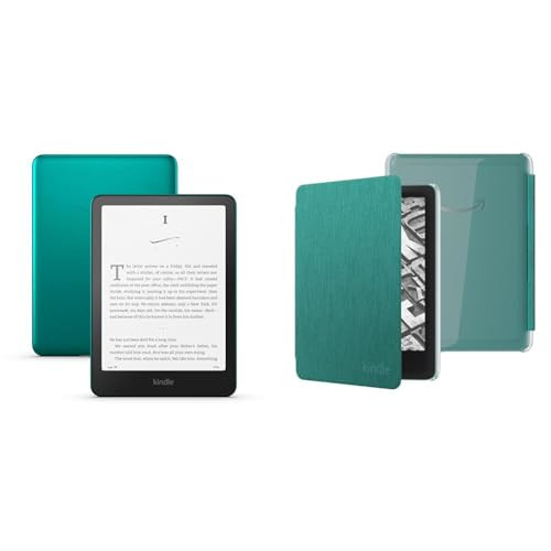 Kindle Paperwhite Clear Case Bundle: Includes Amazon Kindle Paperwhite Signature Edition 32GB (newest model) | Jade & Clear Back Case | Jade | Amazon (US)
