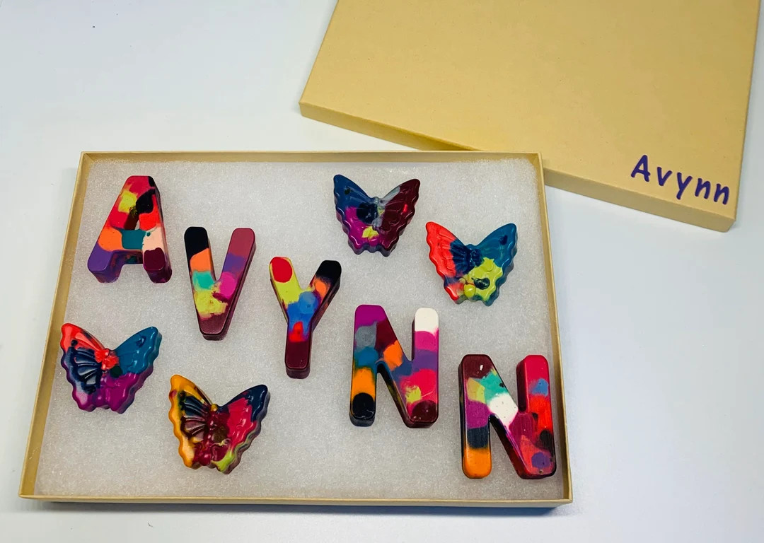 Personalized Crayons for Valentines Day Name Crayons - Etsy | Etsy (US)