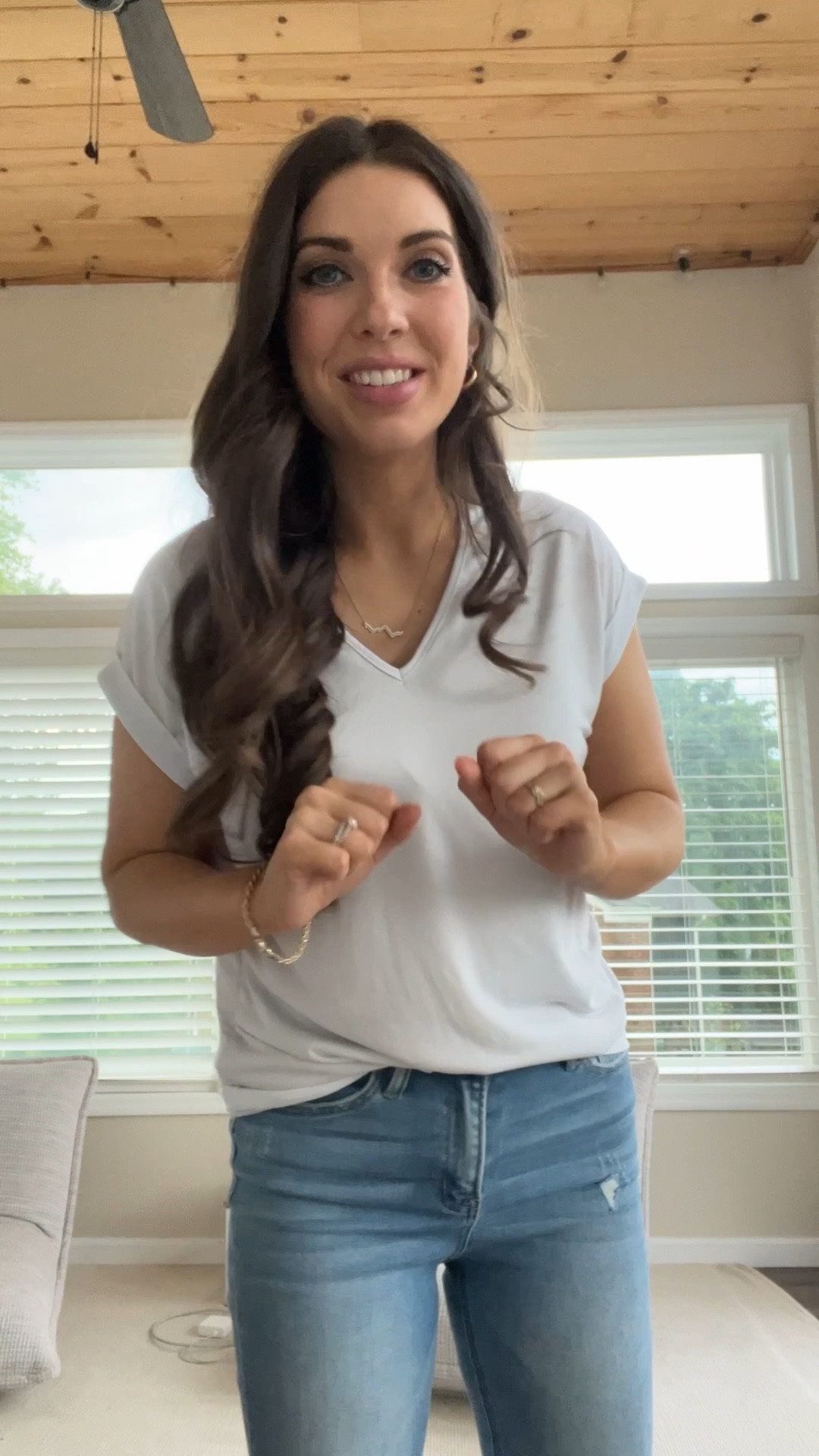 When I tell you it’s PERFECT 😩 thank you Sexy Modest for creating this non-see-through white tee!!! 🙌🏼🤍 

#LTKStyleTip #LTKWorkwear #LTKSaleAlert