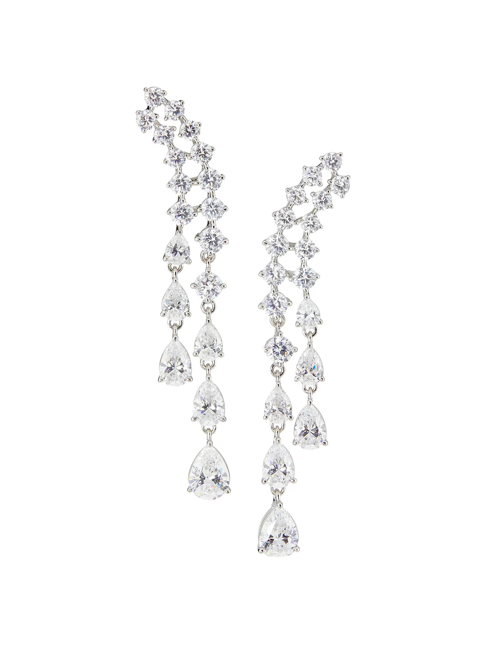 Willow Cubic Zirconia Ear Climbers | Saks Fifth Avenue