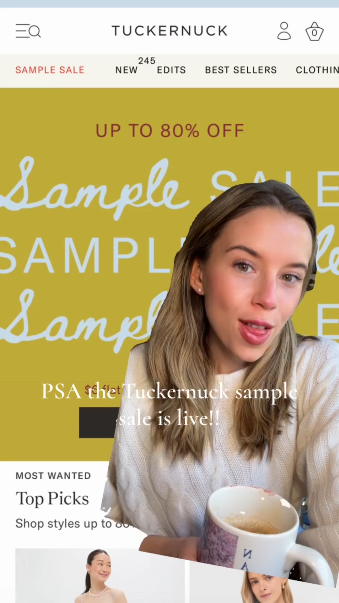 the awaited annual @tuckernuck sample sale is live!

Some of my favorite tips for shopping the sale:

1. Filter by size. There are many pieces that only have a few sizes left and we all know the disappointment when you click on an item and they’re sold out of your size.
2. Shop the “hidden gems” collection. So many good finds & amazing brands included in this collection on the site. Hover over “sample sale” on the header of the site and it is under “featured shops”
3. Filter for brands! Make it easier to find the brands you know and love!
4. If you are absolutely obsessed with something, check out ASAP! There is not a ton of stock behind a lot of items included in the sale and pieces go fast.